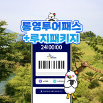 통영투어패스 24시간+스카이라인 루지 3회 이용권 / 여행 가볼만한곳 체험 관광 요트 유람선 축제 장터 : LSCOMPANY