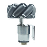 6V 12V JGB37 520 홀 인코더 기어드 모터 amee 휠 범용 휠 모터 정방향 및 역방향 속도 모터 12V1000  2PCS (1L 1R) : 상상뿜뿜