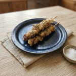 [맛비] 태림 직화구이 숯불 닭꼬치 1.2kg 데리야끼 소금구이 닭꼬치 : 맛비