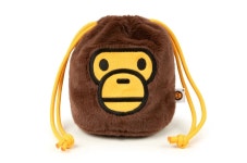 [베이프정품] 베이프 베이비 마일로 드로우스트링 파우치  BAPE BABY MILO DRAWSTRING POUCH : 재팬베이프스토어