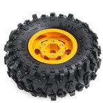 【A45D】4개 51mm 메탈 비드락 휠 림 고무 타이어 세트 FCX24M 카멜 컵 1/24 RC 크롤러 자동차 업그레이드 부품 액세서리 : 업타운홀릭