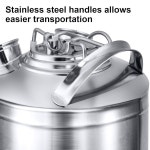 TMCRAFT 2 5갤런 청소통 SANKE 스테인리 연결부 있는 D 10L 커플러 : 해직사