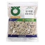 25년산 국산 오곡밥 800g : 곡물공방