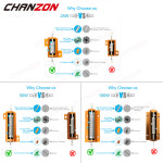 2Pcs 25W 50W 10W 권선 알루미늄 저항기 고전력 저항 0.01 0.5 1 2 3 4 5 6 8 10 16 20 25 50 75 1K 10K 옴 저항기 : 제스111