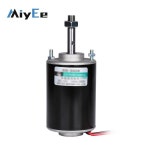 XD-3420 30W 영구 자석 DC 모터 고속 마이크로 모터12V 3500rmin24V 나사형 샤프트 포함 : EZ무역