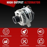 DrCax Alternator 11034N 도요타 하이랜더 2004-2007 솔라라 20 11386N : 더엠제이셀렉트