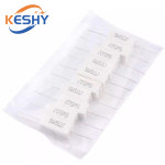 5PCS 5W 5% 시멘트 저항기 전력 저항 0.1  10K 0.1R 0.5R 1R 10R 100R 0.22 0.33 0.5 1 2 5 8 10 15 20 25 30 100 1K : 제스111