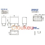 릴레이 ALQ105 ALQ112 ALQ124 ALQ305 ALQ312 ALQ324 5V 12V 24V 10A 4/5핀 5 pieces- ALQ112 5pin : 하토루