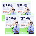 대일제약 밴드세븐 혼합 80매 4개 고급원단 약국밴드 : 소다팡팡