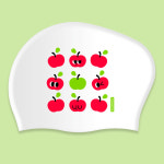 맥스존 롱헤어 실리콘 수모 긴머리 귀여운 수영 모자 편한 빅사이즈 통통사과 : 맥스존