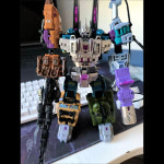 호환 포켓 장난감 변환 Bruticus PT05 PT-05 조합 5 IN 1 G1 Combaticons 특대 27CM 애니메이션 액션 피규어 로봇 선물 : 제스111