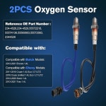 2pcs 234-4528 및 234-4529 산소 센서 업스트림 다운스트림 호환 2011 : 글로벌셀렉트바이
