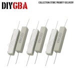 10PCS 10W 시멘트 저항 0.1  10k ohm 0.22 0.33 0.33R 1R 2R 8R 10R 15R 47R 100R 1 10 25 47 100 1K 2K 10K 옴 : 제스111
