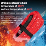 F-Rope 1인치 x 30피트 키네틱 리커버리 견인 로프, 소프트 섀클 2개... UTV, 트럭, SUV, ATV용 헤비 듀티 오프로드 스트랩 : 이노스토어플러스