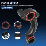 MUNIK 파이프 워터 바이패스 2015-2019 RAM 3.0L 3.6L 5.7L 6.2L 6.4L V6 V8 1500 Peat# 68211200AC 626-337 6821120 : 젠이스마트