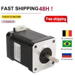 3D 프린터 CNC 모터용 2 상 하이브리드 스텝퍼 모터 Nema 17 모터 60mm 1.7A 70N.CM 4 와이어 Nema 17 17HS6401S : 제스111