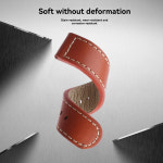 해밀턴 필드 시리즈 리틀 레드 햇 H7055 H7060 H7045 정품 가죽 시계 스트랩 스포츠 방수 시계 밴드 20mm 22mm : 케이즈1