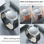 해밀턴 필드 시리즈 리틀 레드 햇 H7055 H7060 H7045 정품 가죽 시계 스트랩 스포츠 방수 시계 밴드 20mm 22mm : 케이즈1