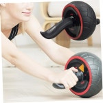 가나조노 리바운드 복륜 운동 휠 홈 운동 훈련 장비 고무 압 롤러 무릎 매트 : 가젯인