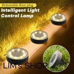 18PCS LED 태양 광 발전 디스크 빛 아웃도어 정원 지 하 데크 스포트 라이트 묻혀 Led 램프 데코 : 트렌드컴퍼니25