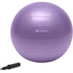 볼 토탈 요가 키트 방지 및 - 밸런스 gaiam 터짐 운동 에어 안정성 펌프 05-51980 바디 퍼플 볼, 포함 비디오 55cm 초록색. : 경안동흥8