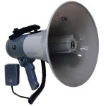 아폴로 PA-580WS 어깨걸이 메가폰 확성기 무선 마이크 휴대용 스피커 : 다모다쇼핑