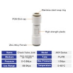 AKH 단방향 체크 밸브 SMC 타입 08 커넥트 에어 12 피팅 역류 00 방지 AKH04 00 : gumamoaforyou