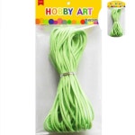 AF 악세사리부자재 악세사리끈 머리핀부자재 인조가죽끈 연두 10줄 : 사과나무숩