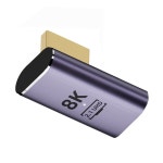 케이블cc HDMI 에서 HDMI 2.1 저프로파일 세로 90도 직각 UHD 확장 어댑터 지원 8K 60Hz HDTV 1 Male to Male Straight : 브라이트 BRIGHT