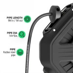 10M 고압 워터 드럼 NK-14가 된 벽걸이형 개폐식 호스 릴 : 미드다운타운