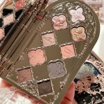 리틀 엔젤 아이섀도우 팔레트 핸드 미러 브러시 세트 섬세한 글로우 쉬머 플라워노즈 에덴스 3종 : 선암유통