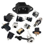 암 커넥터 10 소켓 개 022B 전원 마운트 50 핀 5 5x2 1mm 잭... 어댑터 2 5 5x2 5mm 3 5x1 3 패널 1 5 5 2 1 005 콘센트(20개입) : 다르미엘루