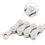 MUQZI Bike Chain 8/9/10/11/12 Speed 116 126 Links ycle Chain 1/2 x 11/128 Inch 1/2 x 3/32 Inch : 새움솔햇빛