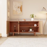 -x북유럽 등나무 단단한 거실 수납 일본식 식당 벽 캐비닛 : 에센셜픽-