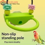 새로운 앵무새 장난감 셀프 엔터테인먼트 씹기 놀이 인터랙티브 케이지 장식용 : 람보르기니하이브리드