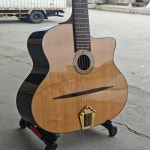 Aiersi 브랜드 전문 연주 가능한 O 홀 악기 집시 재즈 탑 스프루스 : 반월스토어9