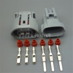 3pin 090 TS 발전기 자동 와이어 커넥터 전기 헤드 라이트 플러그 6189-0443 Toyota Lexus 용 6188-0282 6189-0442 하네스 포함... 
