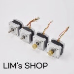 1PC 14H33HM NEMA 14  35  스테핑  3D 프린터 CNC 로봇 용 2 상 4 선 65 Ohms 5 샤프 호환트 풀리 기어 : 마노상사