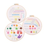 새임 십자수 스티치 샘플러 3종 DIY 프랑스자수세트 손바느질DIY : 새임 스토어