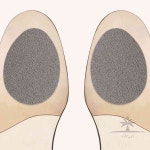 일헌 힐메이트 맨 회색 65x85 2P/남성 신발 미끄럼방지패드 미끄럼패드 : 일헌몰