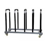 타이어 정리대 이동식 랙 패널 보관대 정비소 카센타 120cm 수납대 : 티아벨리