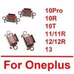 Oneplus 10 Pro 10T 10R 11 11R 12 12R 13 5G USB 충전 도크 마이크로 Usb 충전기 포트 모듈 커넥터 잭 예비 부품 용 2PCS : 백구플렉스