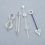 시계 부품 GMT 3285 3186 무브먼트 블루 빛나 손 3185/3186 116710/126710 핸드 : 노호스튜디오