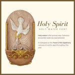 CB의 삼위일체 비둘기 성령 성수 글꼴 : 모션타운