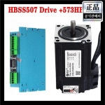 1세트 전문가용 300W 폐쇄 루프 3상 하이브리드 서보 드라이브 키트 + HBSS507 +573HBM20 모터 : 딜리맥스