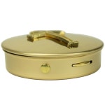 애비 앤 캘리포니아 선물 골드 라틴 크로스 파이크스 컨테이너 : 모션타운