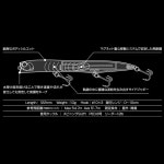 OSP 오에스피 시바스용 펜슬베이트 TSUKIYOMI122F 츠키요미 122F (나이트 레드 글로베리 NR24) : HITMEUPstore