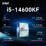 인텔 코어 I5 L3 14600KF CPU 쿨러 125W 1700 14코어 에이전트 20 : 생활노트