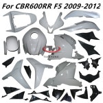 호환 CBR600RR F5 2009용 플라스틱 부품  CBR 600 RR 오토바이  도색되지 않은 차체 페어링 사출 : 모드블랑Be
