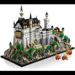 호환 MINISO 유럽 성 숲 풍경 빌딩 블록 벽돌 장난감 크리스마스 생일 선물 : 시온Zion 전자부품점